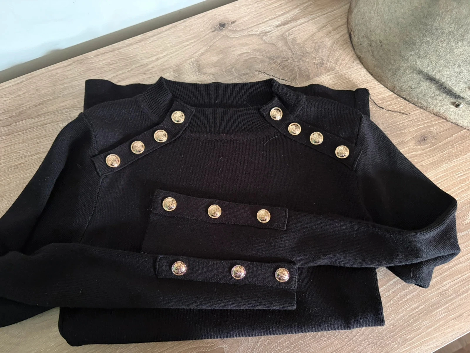 Jersey de manga larga negro – photo 3